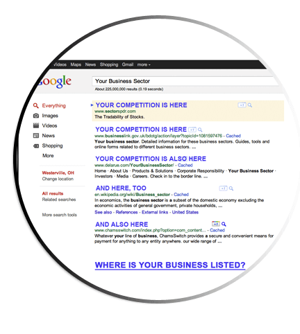 google search circle