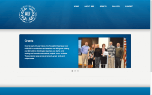 Website Design After Screenshot of Worthington Educational Foundation
